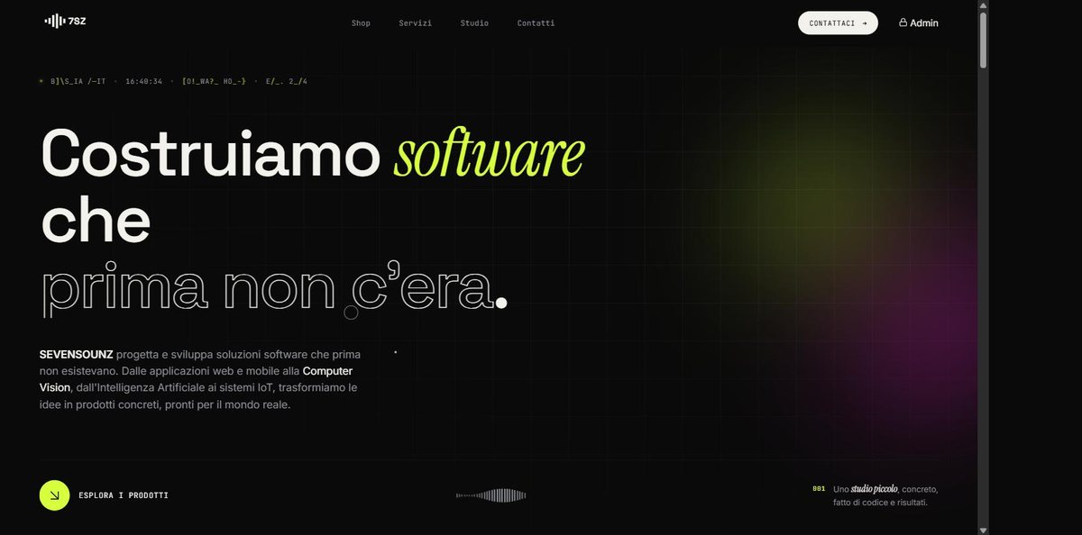 Anteprima del sito SevenSounz